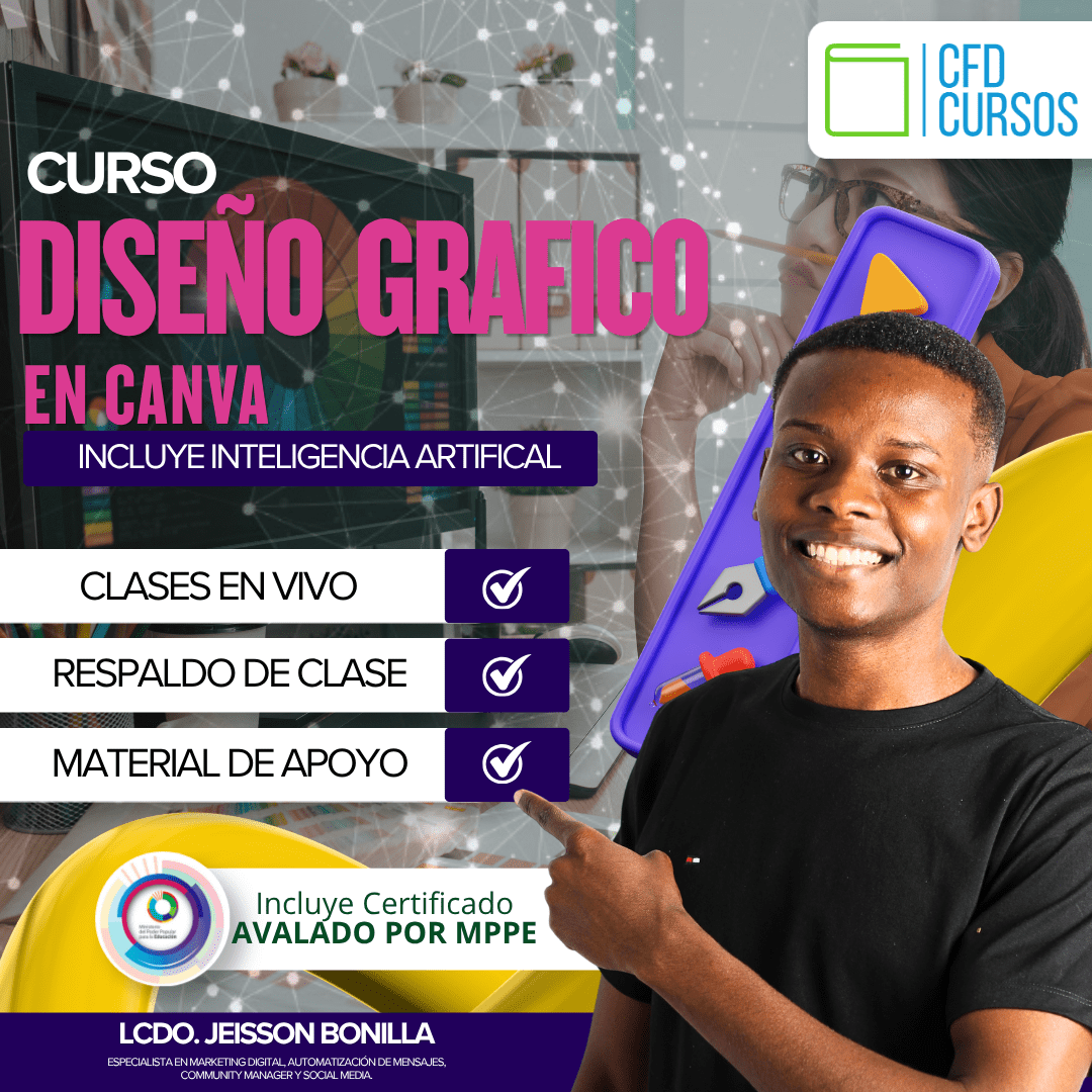flyers cursos online